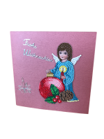 Grußkarte Weihnachtskarte Engel "Frohe...