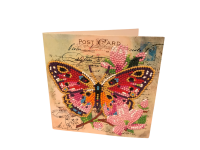Grußkarte Motiv Schmetterlinge