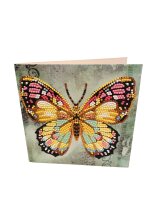 Grußkarte Motiv Schmetterling