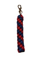 Schlüsselanhänger aus Paracord Blau-Rot_3