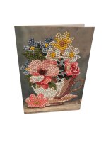 Grußkarte Motiv Blumenbuquet