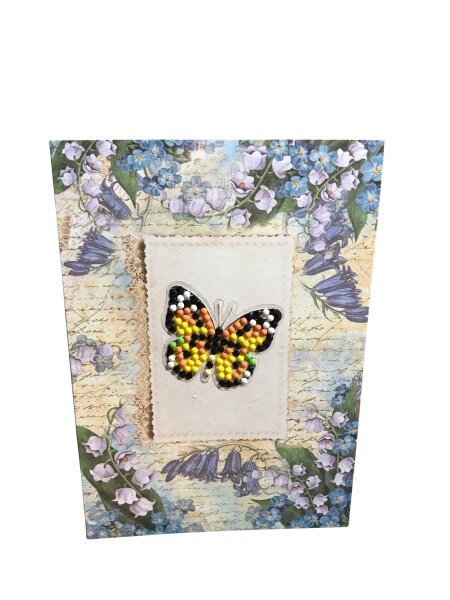 Grußkarte Schmetterling