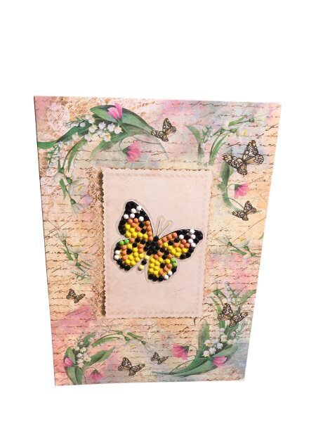 Grußkarte Schmetterling
