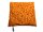 Wärmekissen Kirschkernkissen quadratisch "orange Blumen" KK85