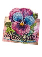 Grußkarte Motiv Blumen "Alles Gute!"