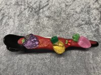 Haarklammer, handverziert, unikat