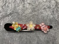 Haarklammer, handverziert, unikat