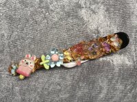 Haarklammer, handverziert, unikat