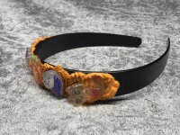 Haarreifen, handverziert, unikat