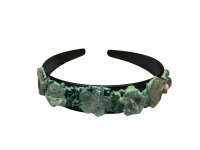 Haarreifen, handverziert, unikat