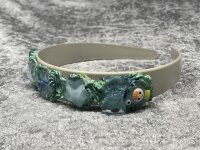 Haarreifen, handverziert, unikat