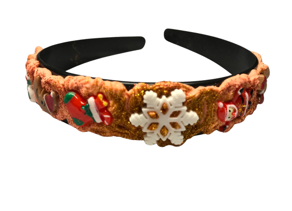 Haarreifen, handverziert, unikat