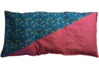 Wärmekissen Rapssamenkissen rechteckig zweifarbig...