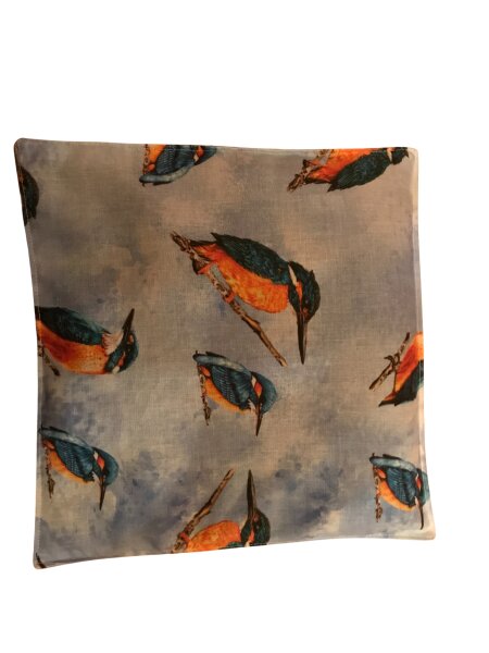 Wärmekissen Rapssamenkissen "Eisvogel" quadratisch RK96