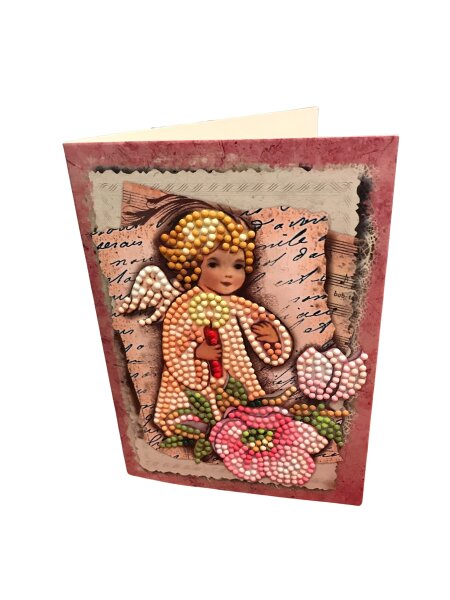 Grußkarte Weihnachtskarte Engel