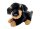 Hund Dackel "Purzel" sitzend 12x22 cm
